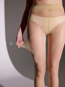 MOIRÉALLURE 1雙大腿高筒襪，適合日常通勤、夜店及各種造型需求 - 無色 - 查看 7