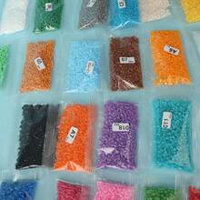 1000pcs/Bag 221 Colors Mini Fuse Beads Perler Hama Bead Handicraft Making Pixel Art DIY High Quality Handmade Gift Rich Color Selection Creative Handmade Projects DIY Craft Melting Beads For Jewelry Making - Multicolor - View 6
