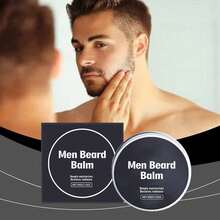 Beard Balm – Softens And Smooths Frizz – Lightweight Texture For A Natural Finish - Men's Beard Care Cream - View 6