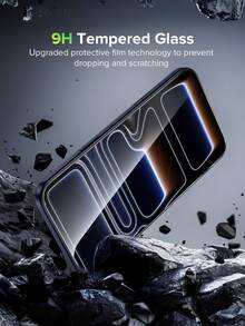 Gorilla Hero [4 Packs]High Definition High Transparency Screen Protector, Made Of Advanced Glass Material With High Hardness Tempered Glass, Excellent Scratch Resistance And Wear Resistance, Super Strong Privacy Protection Effect, Keeps Screen Surface Smooth And Intact During Daily Use Whether Stored With Keys, Cards, Or Frequent Handling And Placement, Providing Continuous Reliable Protection For Phone Screen. Compatible With IPhone 17e/17Promax/17Pro/17Air/17/16/16Pro And Other Models. - Clear - View 7