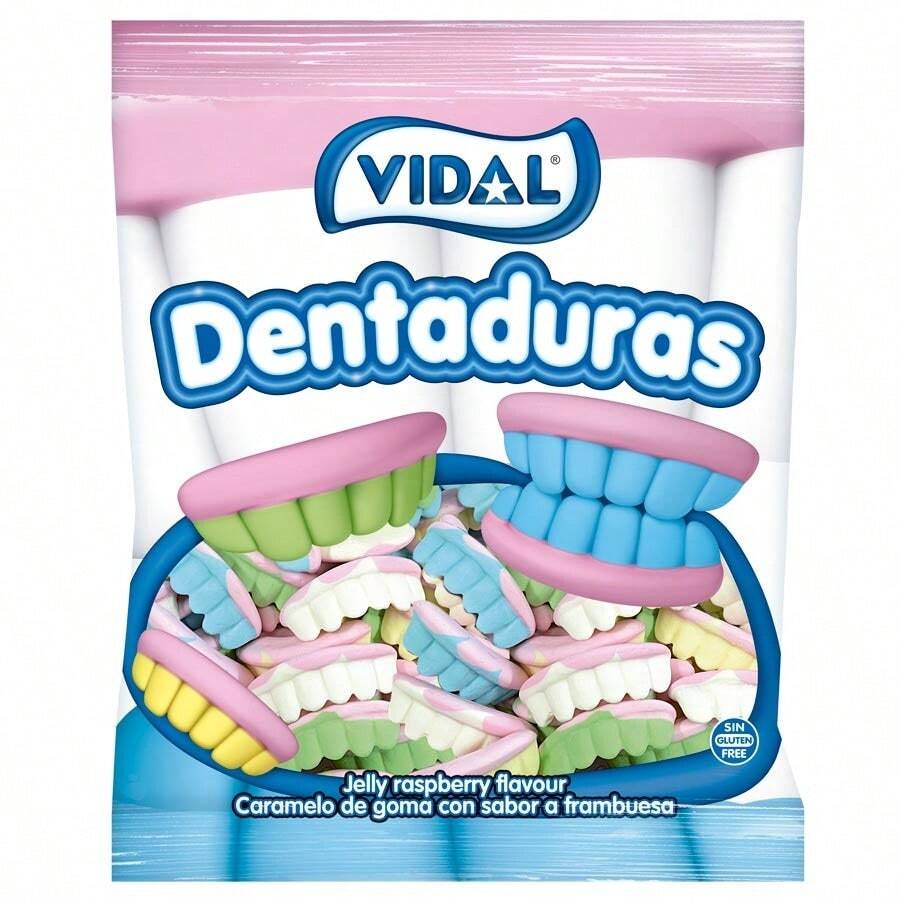 Vidal Dentaduras Colores (250 Uds) - 1 UNIDAD - Ver 1