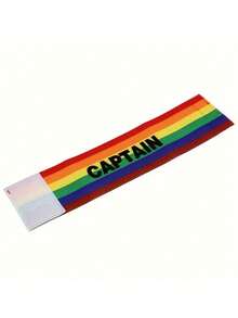 Adjustable Hook And Loop Captain Armband, Multi-Color Elastic Football Captain Armband, Suitable For Team Sports - Multicolor - View 17