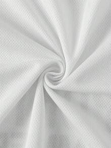 Camiseta creativa de manga corta para niños y adolescentes, con temática de pescador, lavable a máquina, hecha de tela ligeramente elástica, diseño de cuello redondo, elegante y versátil, ad - Blanco - Ver 6