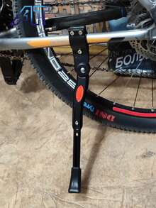 1pc Lightweight Aluminum Alloy Bicycle Stand - High Strength And Durable Bicycle Support - Suitable For Various Types Of Bicycles, Including Mountain Bikes, Road Bikes And City Bikes - Non-Slip Design, Easy To Install And Adjust - Multicolor - View 6