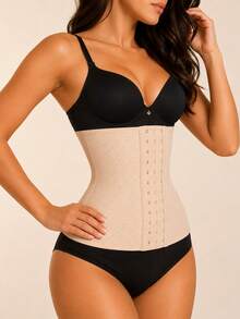 Cinta Modeladora Seca Barriga Cinta de Furos Pós-Parto Feminina Com Cintura Traine C-Seção Recuperação - Sortido - Visão 4