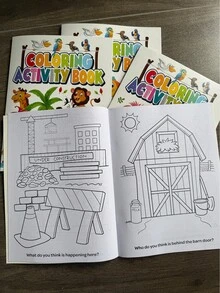 Animal Coloring Books, Cool Color Books, Picture Books To Enhance Cognitive Ability And Imagination - Multicolor - View 7