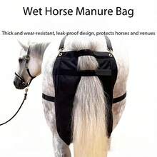 Waterproof Horse Manure Bag, Scenic Area Horse Manure Bag, Horse Manure Storage Bag, Washable City/Scenic Area Horse Manure Bag, Horse Manure Storage Bag - Black - View 7