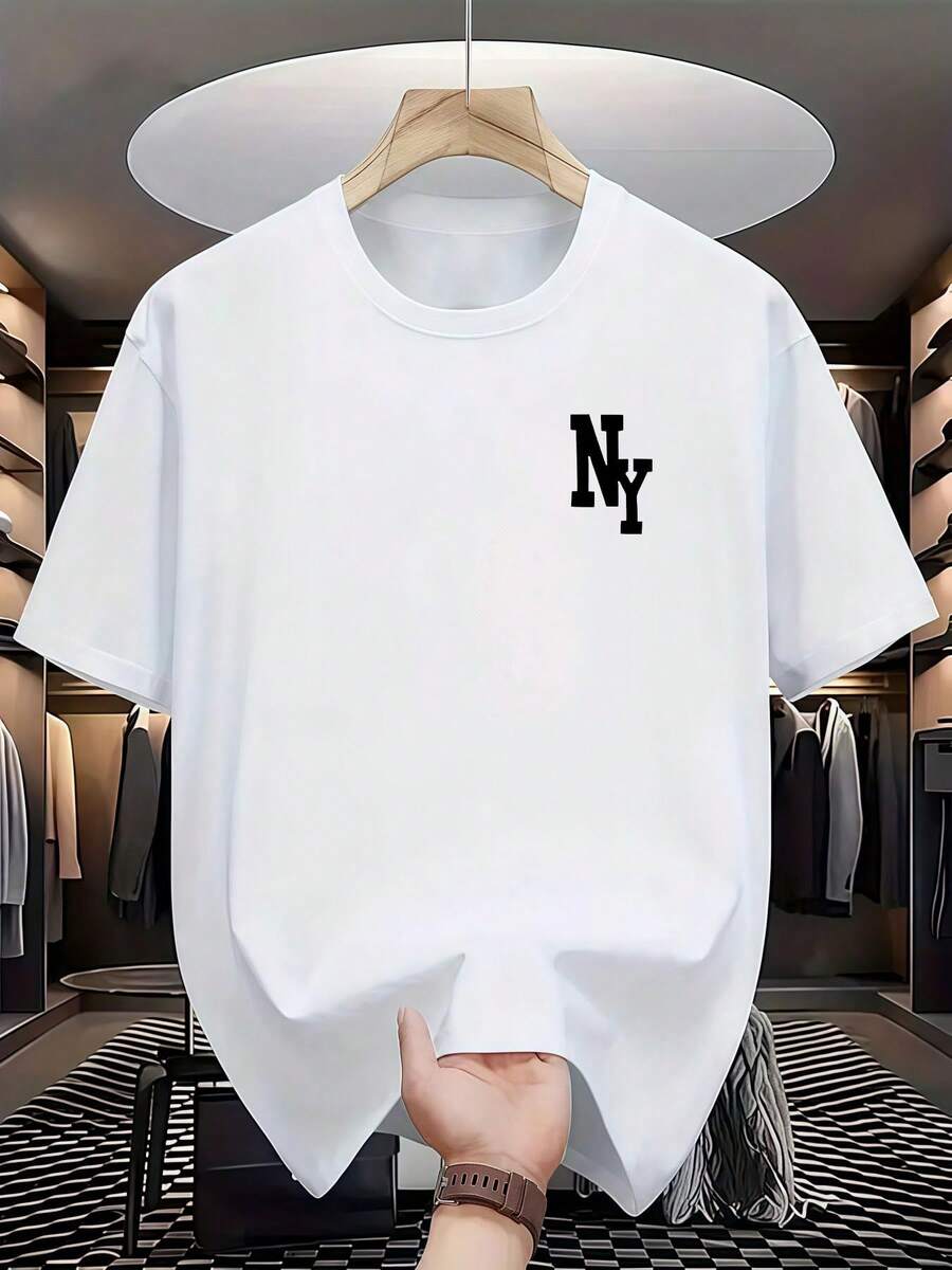 Men Outdoor Tees & Tanks - 白色 - 查看 1