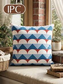 1件/2件幾何圖案枕套，單面印花，透氣防起球，柔軟親膚，枕頭套，45*45/50*50/40*40CM，裝飾用，派對裝飾，沙發裝飾，房間裝飾，可機洗 - 彩色 - 查看 10
