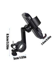 Motorcycle Electric Bike Phone Tablet Holder, Adjustable Rotating Mount, Strong Clamp, Suitable For Smartphones/Tablets - Multicolor - View 7