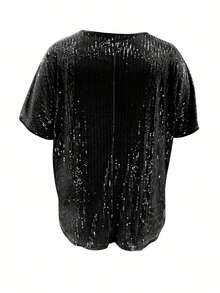 Tallas Grandes - Tallas Grandes - Ropa de Mujer Tallas Grandes Tops - Negro - Ver 3