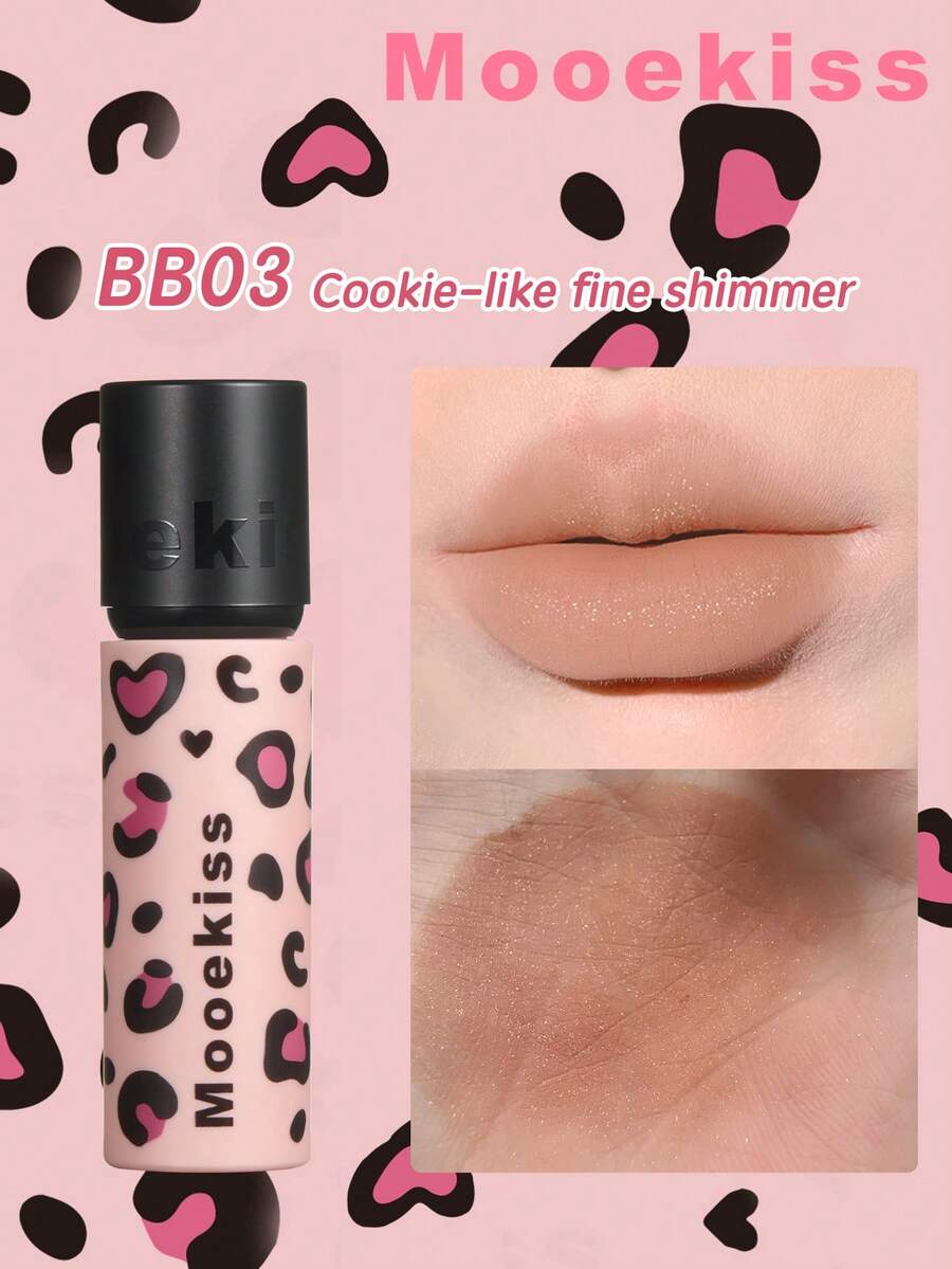 Mooekiss Lodo de Labios Mate con Estampado de Leopardo - BB03 - Ver 1