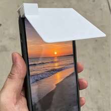 1pc Phone Sun Shade, Practical Accessory Designed To Enhance Screen Visibility Under Strong Light, Effectively Reduce Sunlight Glare, Allowing Users To Clearly View The Screen Even Under Direct Sunlight - Multicolor - View 8