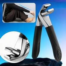 Heavy Duty Toenail Clipper Set, Suitable For Thick Nails And Ingrown Nails, Includes Nail Clippers, Nail File, Dead Skin Remover And Foot Care Tools, Designed For Men And Elderly Foot Care - Multicolor - View 12