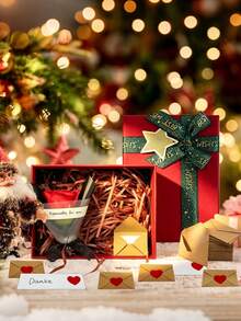 50 Blank Note Cards And Envelopes Mini Envelopes With Blank Cards Rectangular Gift Box And Artificial Flowers Write-On-It Message Paper Tiny Christmas Card Bulk Couple Gifts Little Love Notes For Him Her Christmas Gifts For Boyfriend Girlfriend Gift - Rectangular Style - View 4