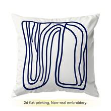 4pcs/1pc Nordic Style Geometric Pattern Pillow Covers, Single-Sided Printed Pillow Covers, Suitable For Living Room, Bedroom, Home Decor, All Season Pillow Covers - Multicolor - View 11