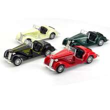 Metal Body Toy Car For Boys, Educational Simulation Sports Car Model Display Ornament - Red - View 5