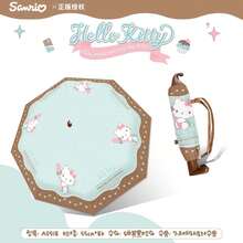 1件 Sanrio 授權 Hello Kitty 卡通折疊傘，可愛少女風，晴雨兩用，便攜旅行傘，夏季 - 多色 - 查看 3