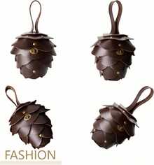 Unique Flower Shape Small Wallets Woman Vintage Gothic Cute Coin Purse PU Leather Change Purse For Cash Key Lipstick (Brown) - Brown - View 1