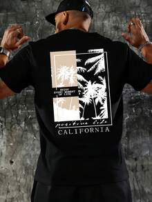 Men Outdoor Tees & Tanks - Black - View 1