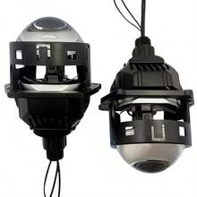最新 Z50S 升級版 3 英吋三色投影透鏡 LED 車頭燈，低燈 40W 高燈 50W，白光/黃光/暖白光，無損安裝汽車大燈 2 件/組 - Z50S - 查看 10