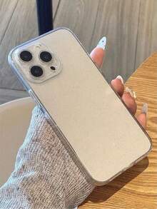 1件裝亮晶晶水晶鏡頭保護膜，相容 iPhone 17 16 15 14 13 12 11 Pro Max，全方位智慧型手機鏡頭保護框，生日禮物，適合家人朋友，防水、防震、防刮、防指紋 - 銀色 - 查看 5