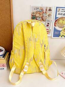 6pcs/1pc Minimalist Casual Mini Backpack, Soft And Lightweight Fabric, Solid Color Simple Design, Suitable For All Seasons, Ideal For Teenage Girls, Students, Working Women, Mothers, Travel, Commute, School, Outdoor, Portable Storage Small Backpack - Multiple Styles - View 8
