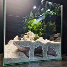 Orbit Grave 水族箱裝飾 水下洞穴擺件 3D 列印地形裝置 桌面小型魚缸 簡易安裝 造景 逼真岩石石洞 躲藏洞穴 繁殖觀賞洞穴 適用於淡水缸、海水缸、爬寵缸 - 歡樂水族 - 查看 2