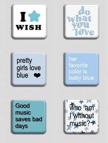 Kawaii Square Badge, Classic Fashion Badge/Brooch/Pin, 2D Flat Design, High-Quality Metal Accessory, Suitable For Decorating Clothing, Hats, Backpacks, Creative Gift For Friends, Classmates, Colleagues, Family Members On Fun Holidays - Multicolor - View 1