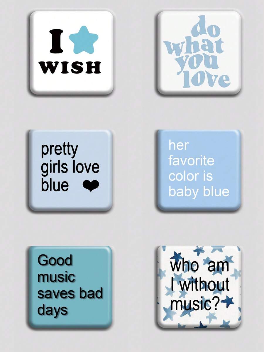 Kawaii Square Badge, Classic Fashion Badge/Brooch/Pin, 2D Flat Design, High-Quality Metal Accessory, Suitable For Decorating Clothing, Hats, Backpacks, Creative Gift For Friends, Classmates, Colleagues, Family Members On Fun Holidays - Multicolor - View 1