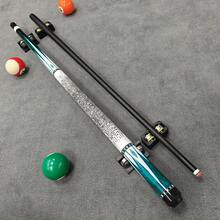 1pc 148cm American Billiard Cue, Medium Leather Tip, Cyan Geometric Print Non-Slip Texture Grip, Carbon Fiber Shaft, Adjustable Weight, Suitable For Home And Club Practice - Blue - View 5