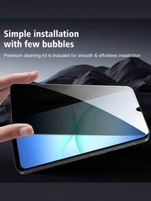Pelindung Layar Ponsel Android Anti Guncangan 3 Buah, Pelindung Layar Privasi, Lapisan Film Bening Definisi Tinggi, Desain Anti Intip, Pas Layar Penuh Tanpa Celah, Tahan Gores, Sentuhan Sensitif, Kompatibel dengan Berbagai Casing Ponsel, Kompatibel dengan A54/A15/A05s/A35/A54/A55/A16/A17/S20 FE/S21 FE/S23 FE dan Lainnya, Hadiah Hari Ibu, Hadiah Ulang Tahun - Hitam - View 6
