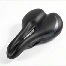 1pc Hollow Gradient 3D Cycling Saddle, Comfortable Road/Mountain Bike Seat, Suitable For Road/Mountain Bike Riding Equipment - Multicolor - View 1