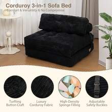 Futons - Black - View 5