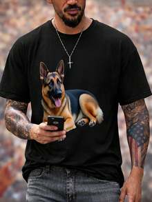 Men T-Shirts - Black - View 1