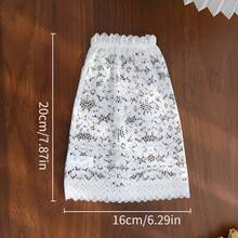 1 Pair Comfortable Lace Short Sleeves, Arm Covers, Loose Lace Cuffs To Cover Thick Arms - Multicolor - View 8