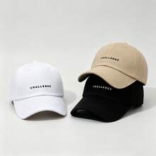 BONNY BOOM 經典刺繡棒球帽 - 輕量、可調節、純色、中性休閒運動帽 - 適合戶外活動的完美老爹帽、女款卡車司機帽、男款帽子、卡車司機帽、女款棒球帽、夏季、千禧風、海灘 - 卡其色 - 查看 13