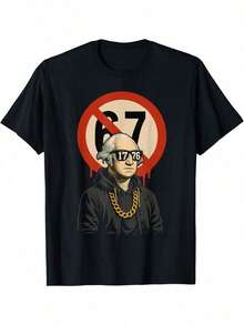 1776 Más de 67 Camisetas Divertidas con Memes de George Washington Drip - Negro - Ver 1