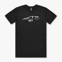 FOCUS ST Car T Shirt M Sport Racing S To 2XL Gift - 黑色 - 查看 1