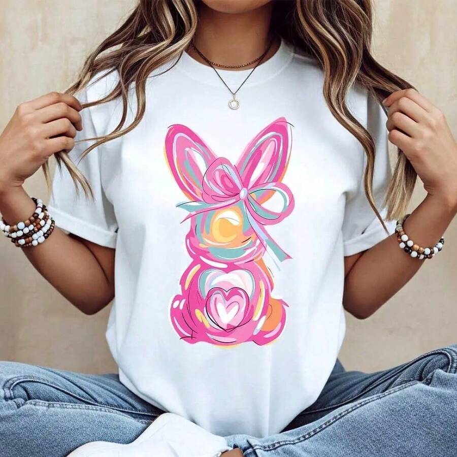 Women T-Shirts - 白色的 - 查看 1