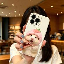 手机壳:适配 iPhone17 16 15 14 13 12 11 proPro Max系列 ストロベリー柄 男女高级感 - ブラック - チェックする 2
