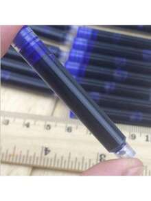 Fountain Pen Ink Cartridges, Fountain Pen Ink Refills Compatible With 2.6mm And 3.4mm Nib Diameters, Black Red Blue Ink, Replacement Ink Cartridge Set, Back To School - A - View 5