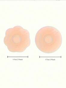 1-12pcs Reusable Silicone Nipple Covers With Breast Lift Effect, Invisible Protection For Women - Upgraded Version - View 8
