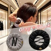 [2pcs/Set]Hidden Round Hair Clips | Premium Seamless Mini Claw Clips | Daily Invisible Hair Fixing | Elegant Updo Accessories - Hidden Round Hair Clip - View 2
