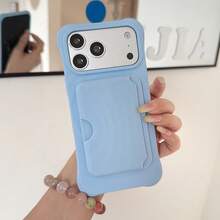 Summer Colorful Magnetic Phone Card Holder, Reusable Back Card Pouch, Holds 3-4 Cards - Multicolor - View 6