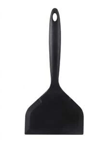 One-Piece Silicone Wide Spatula, Heat-Resistant Non-Stick Pan Turner, Long Heat-Insulated Handle Design; Compatible With Flat Bottom Pans, Cast Iron Griddles, Suitable For Frying Steak, Pancakes, Eggs, Grilled Meat, Soft Silicone Won't Damage Pan Interior, Three-Color Minimalist Highly Attractive Design, Hanging Storage Saves Space, Essential Kitchen Utensil For Home Cooking - Multicolor - View 12
