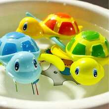 A Cute Swimming Turtle Bath Toy, Can Spin And Float, Perfect For Toddlers, A Fun Gift For Bathtub Or Pool Play - Multicolor - View 3