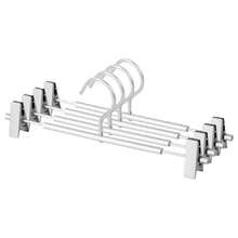 1/3pcs Premium Matte Gold Aluminum Pants Hanger, 12.25 Inch (Approx. 31.0cm) Ultra-Smooth Durable Metal Skorts Rack, Lightweight Sturdy Metal Frame, Suitable For Pants, With 2 Adjustable Non-Slip Clips And Rotating Hook - Multicolor - View 13
