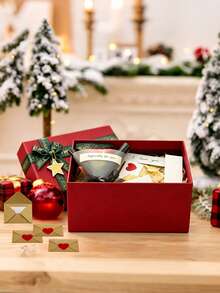50 Blank Note Cards And Envelopes Mini Envelopes With Blank Cards Rectangular Gift Box And Artificial Flowers Write-On-It Message Paper Tiny Christmas Card Bulk Couple Gifts Little Love Notes For Him Her Christmas Gifts For Boyfriend Girlfriend Gift - Rectangular Style - View 5