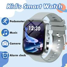 1 buah Jam Tangan Pintar Anak Unisex dengan Tali Silikon Lembut, Layar Sentuh Besar, Dilengkapi Kamera, Stopwatch, dan Fungsi Kalender, Gaya Sporty, Cocok untuk Pemakaian Sehari-hari, Hadiah untuk Anak-anak - MultiWarna - View 11